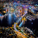 Illustration for article titled These photos of cities from 10,000 feet in the air are so glorious